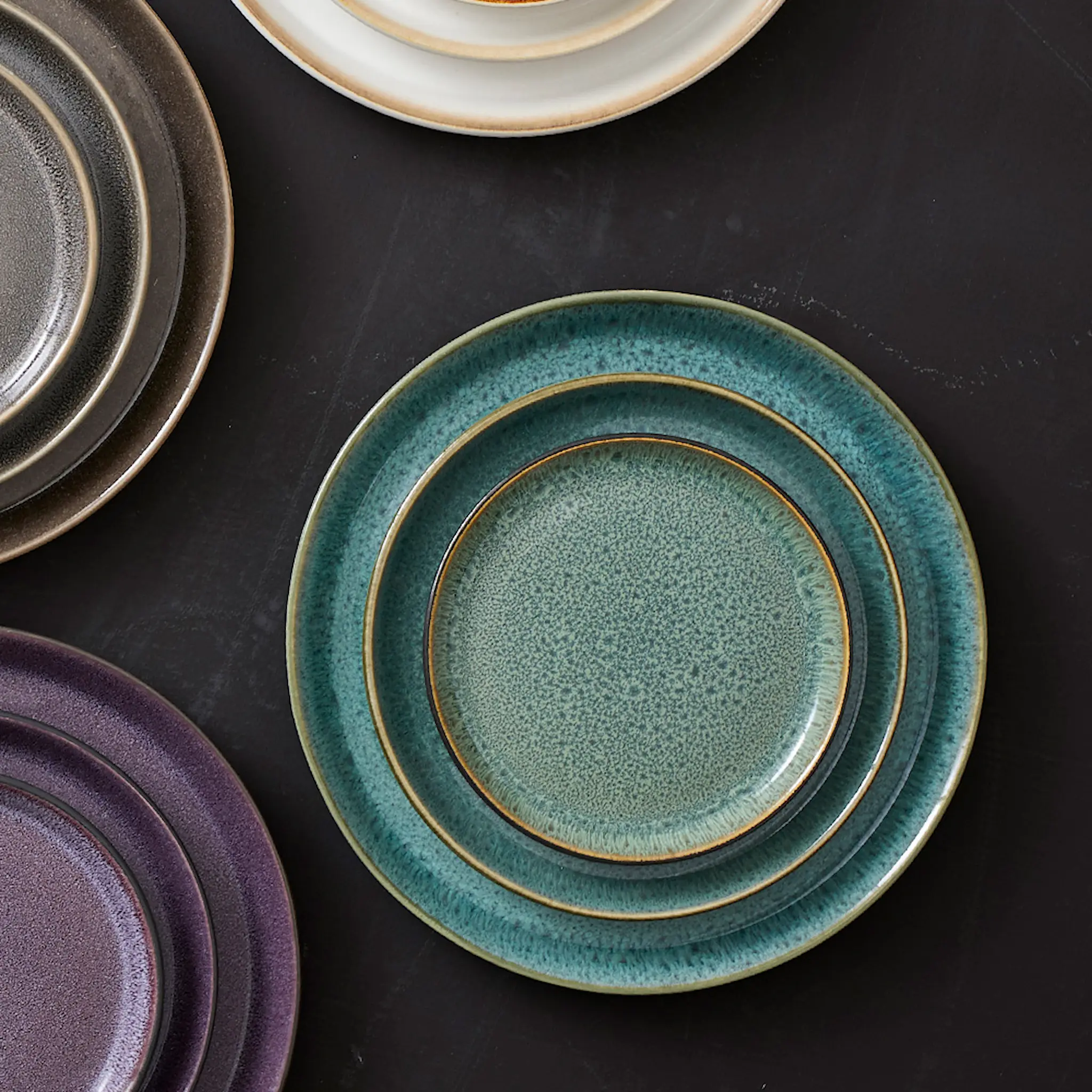 Bitz Gastro Assiett 17 cm Grön/Svart