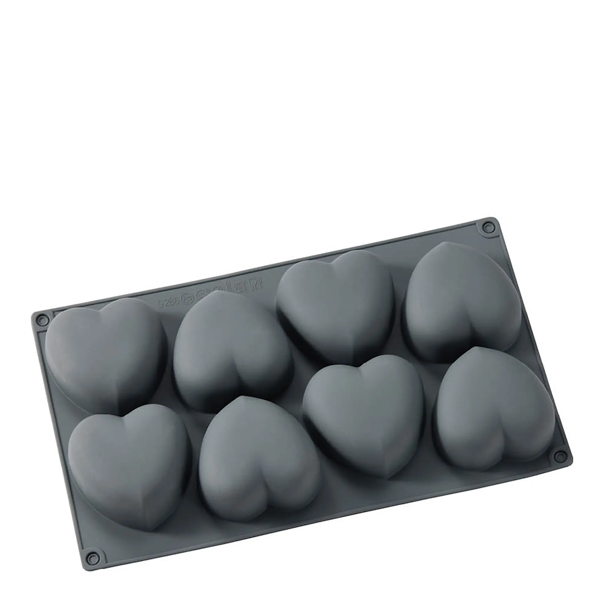 Dorre Beck bakform hjärta 8 st 29x17 cm silikon