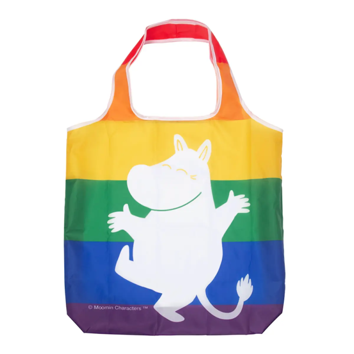 Pluto Shoppingkasse Mumin Regnbåge 45x65 cm