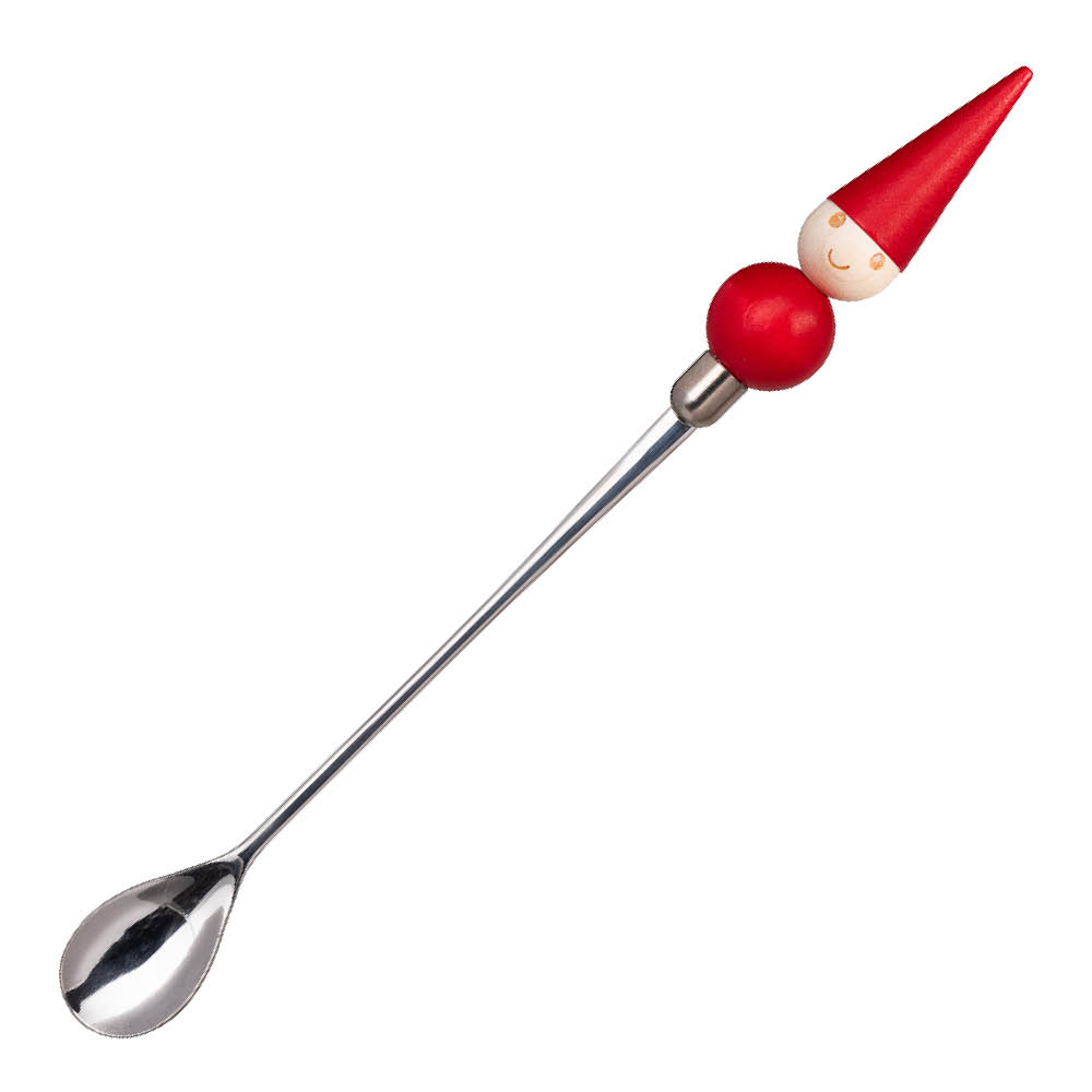 Aarikka Nisse skje 23,5 cm rød