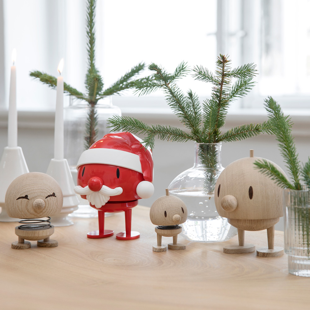 Hoptimisten Santa Claus Bumble Hahmo M Punainen