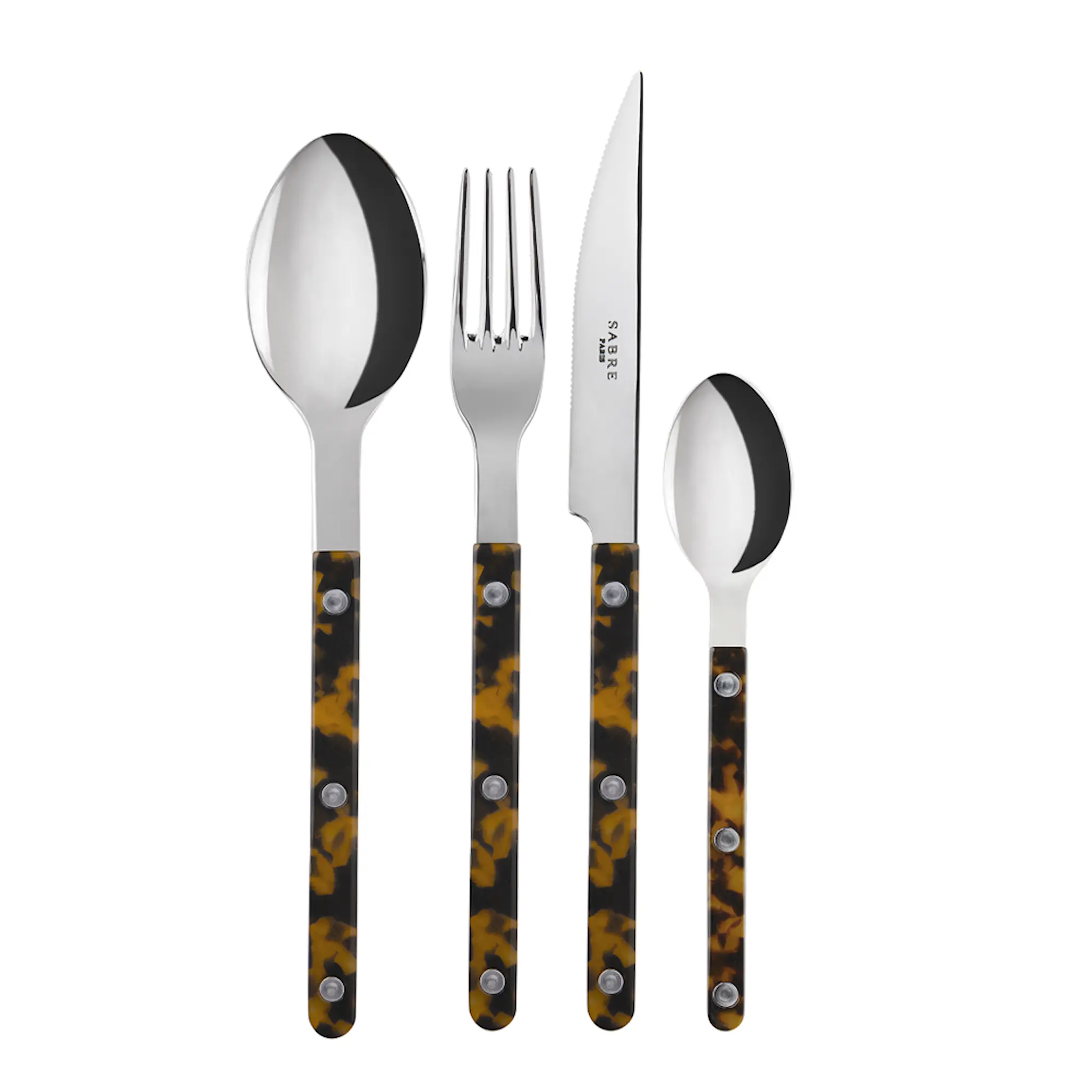 Sabre Bistrot Bestickset 24 delar Tortoise