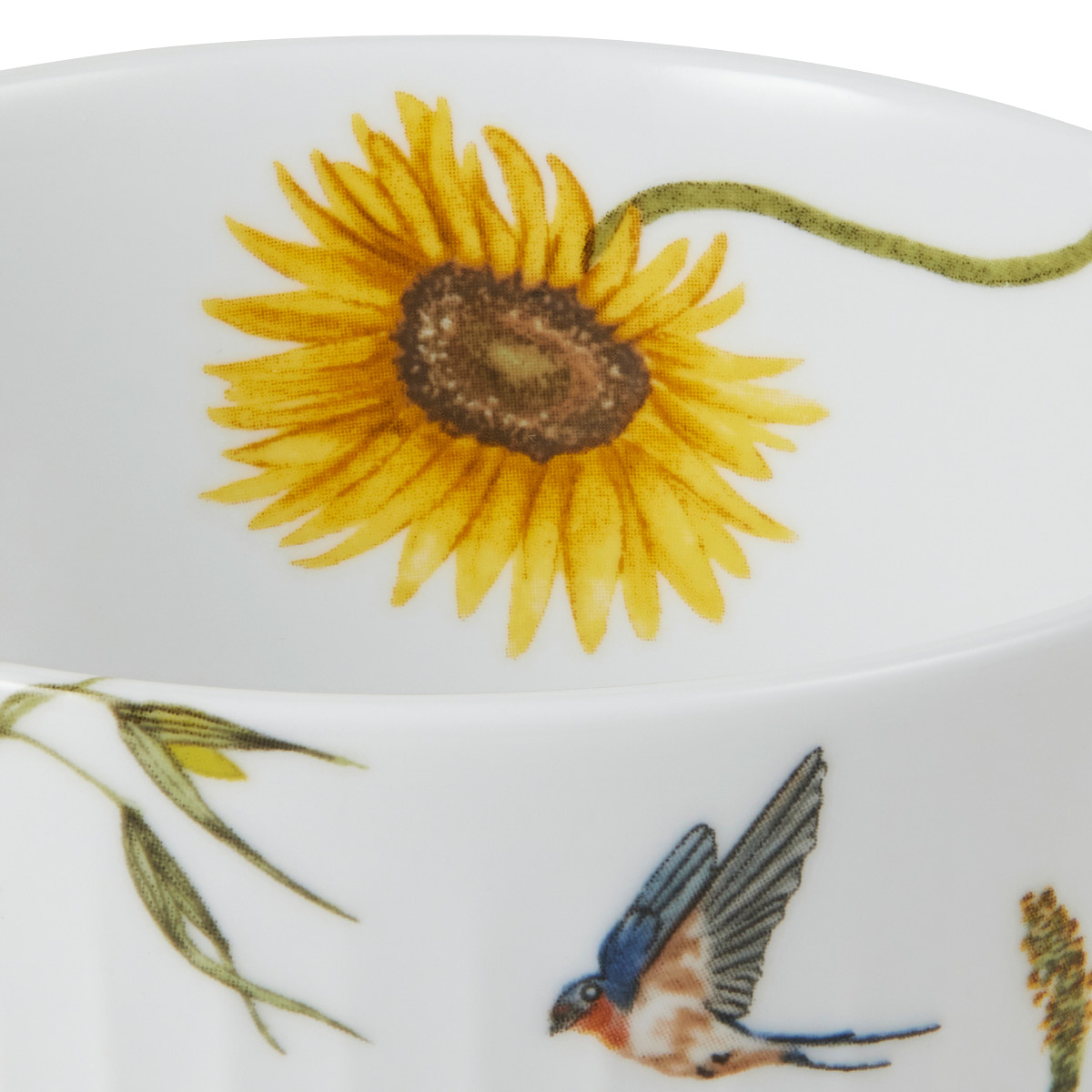 Kähler Hammershøi Summer skål 12 cm sunflower