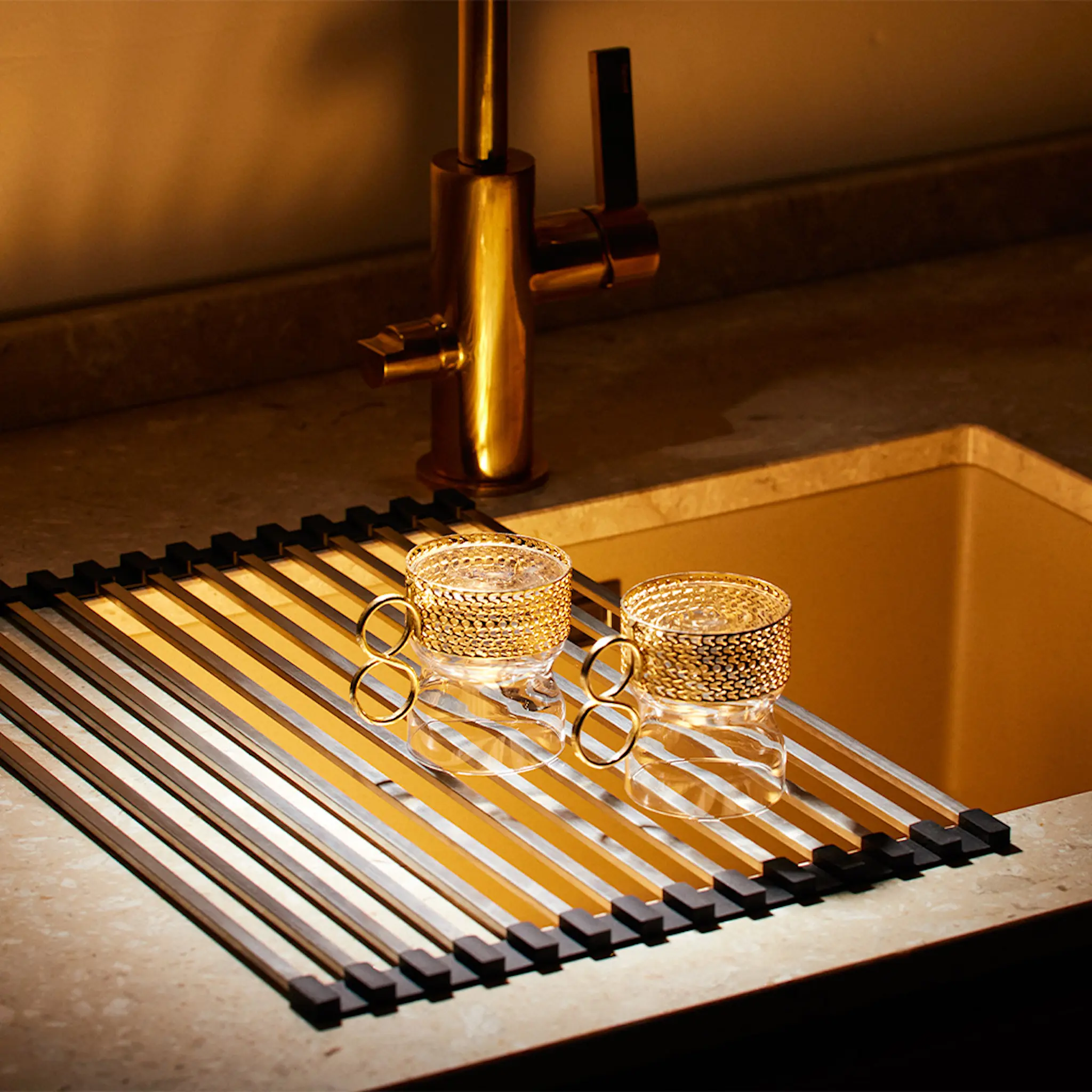 Happy Sinks Happy Rullbart Diskställ 46x32x0,8 cm