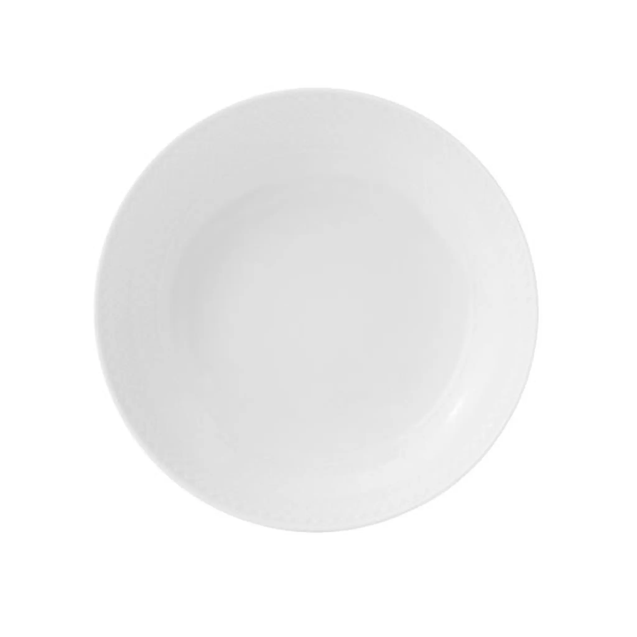 Lyngby Porcelæn Rhombe coupe Tallrik 20 cm Vit