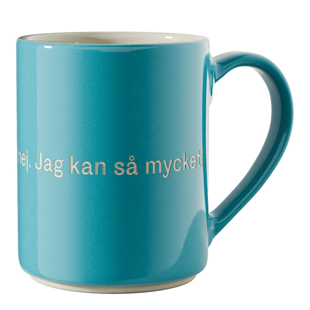 Design House Stockholm - Astrid Lindgren Muki, Det är konstigt med mig 35 cl Turkoosi