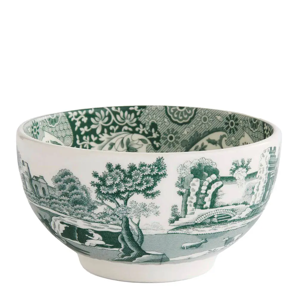 Heritage Green Italian Kulho 11 cm Vihreä/Valkoinen