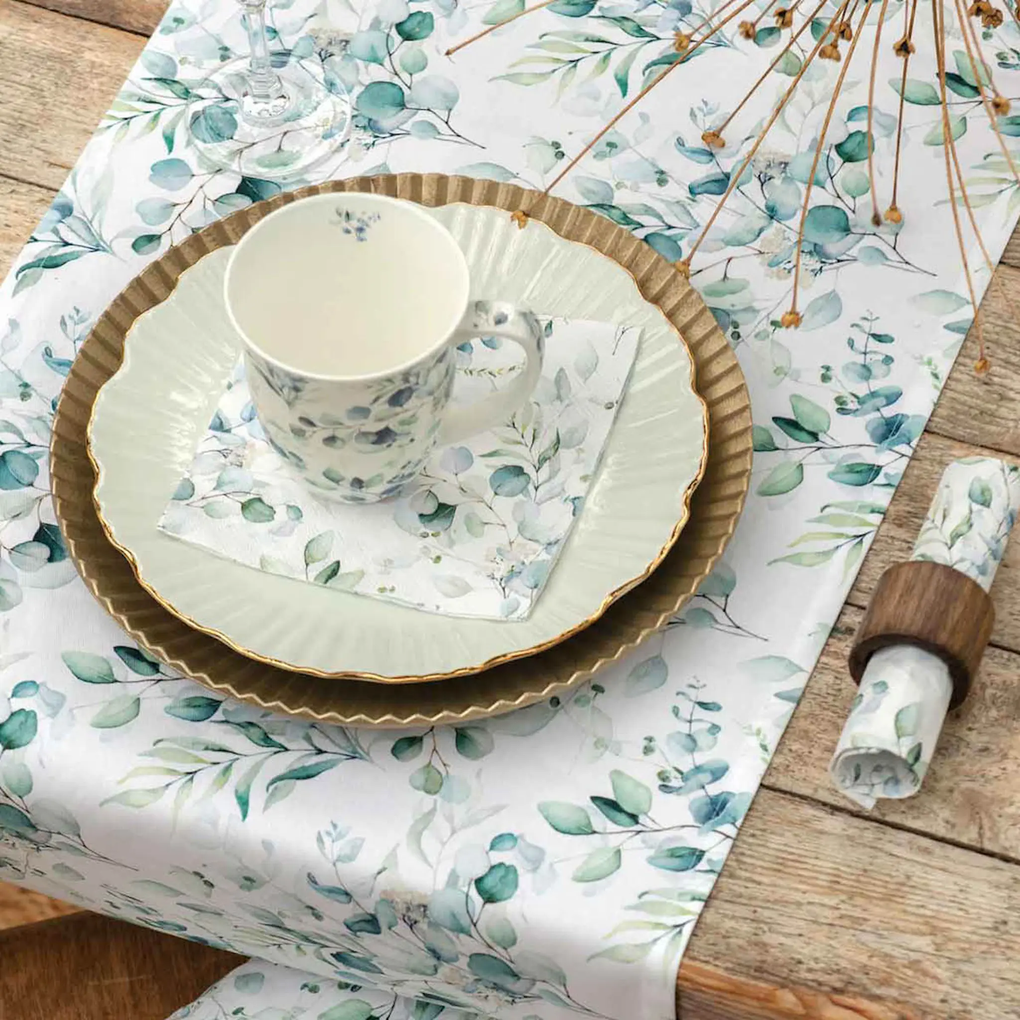 Ambiente Servetti 33x33 cm 20 kpl Eucalyptus All Over