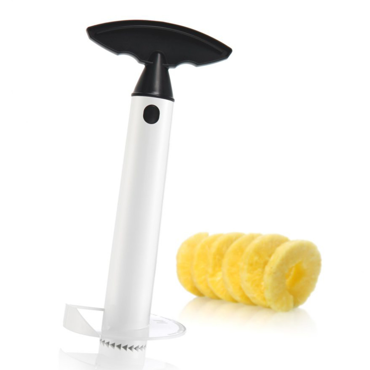 Vacu Vin Ananasskjærer hvit/svart