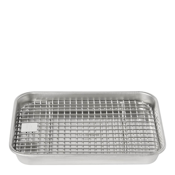 Mathias Dahlgren gastrobleck med galler 18x14 cm rostfri