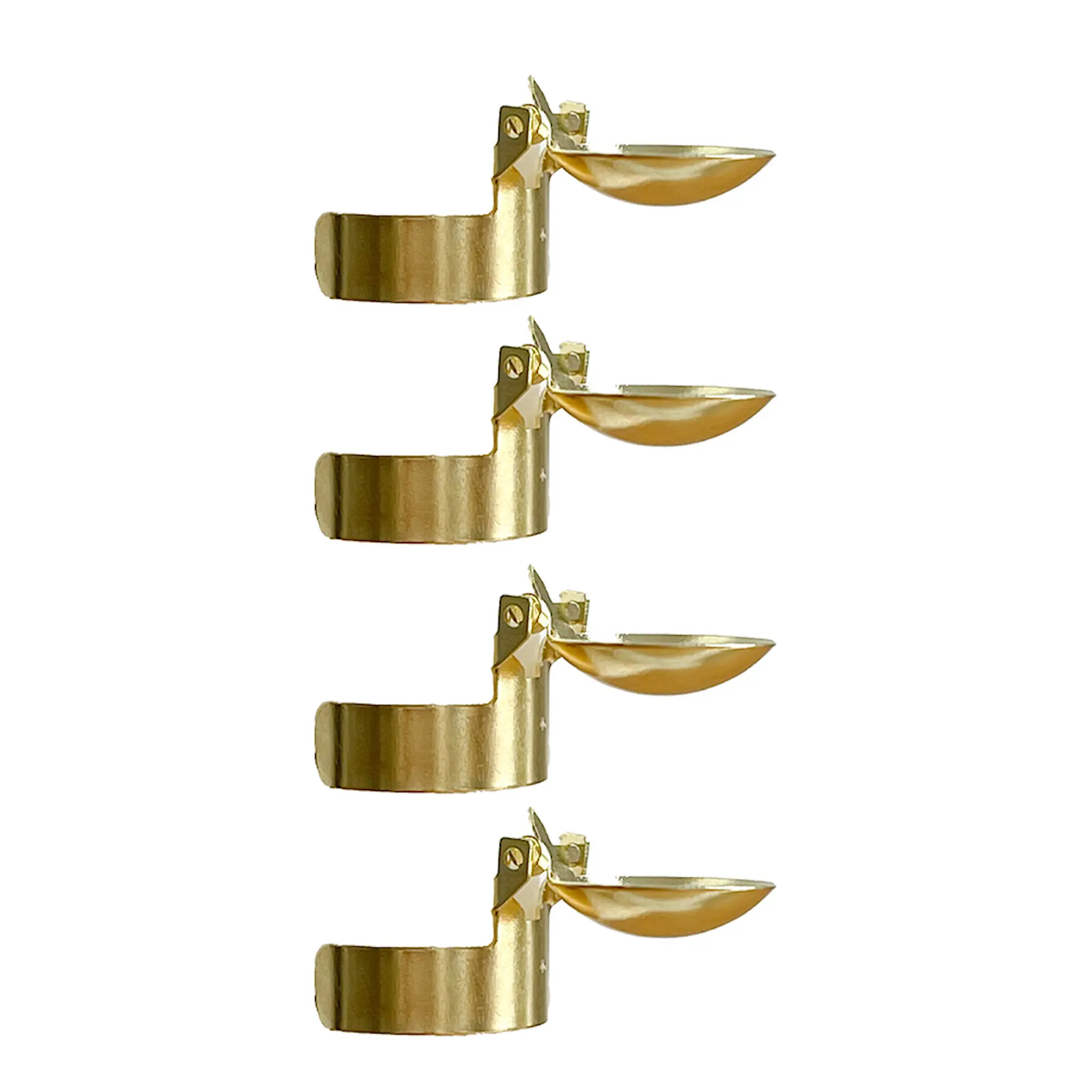 Ljusluvan Ljussläckare 2,2 cm 4-pack Mässing