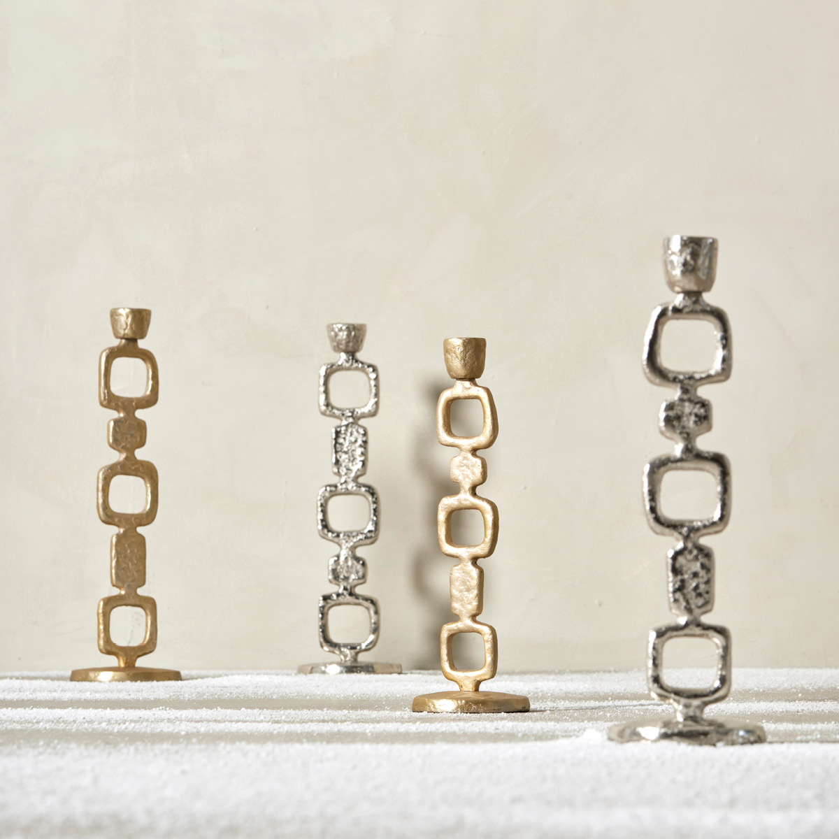 Lene Bjerre Lavillia ljusstake 40,5 cm silver