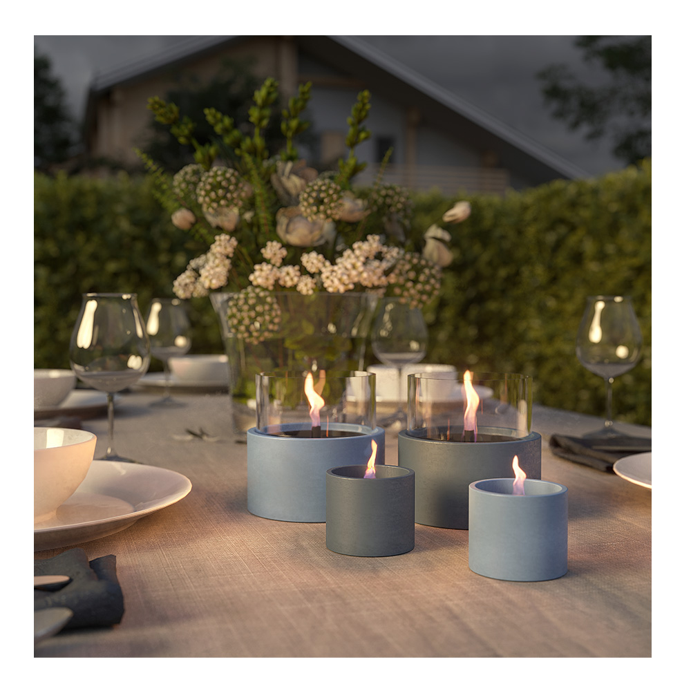 Tenderflame Breeze Lykta 2-pack Mörkblå