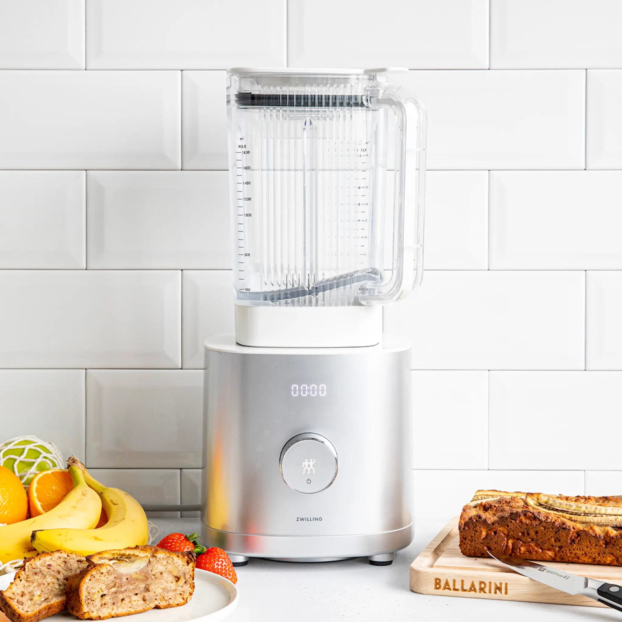 Zwilling Enfinigy Power Blender Pro 1200W 1,8 L Silver