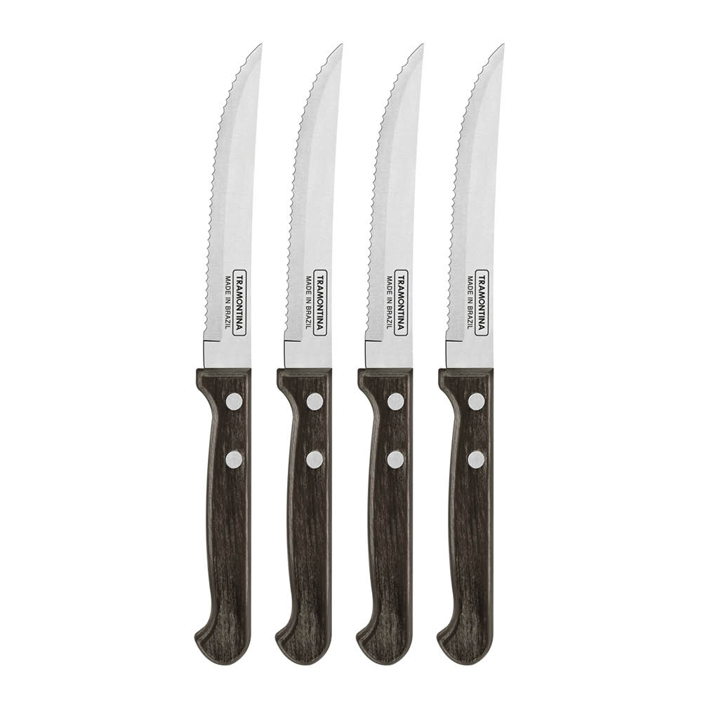 Tramontina Biffkniv 4-pack polywood