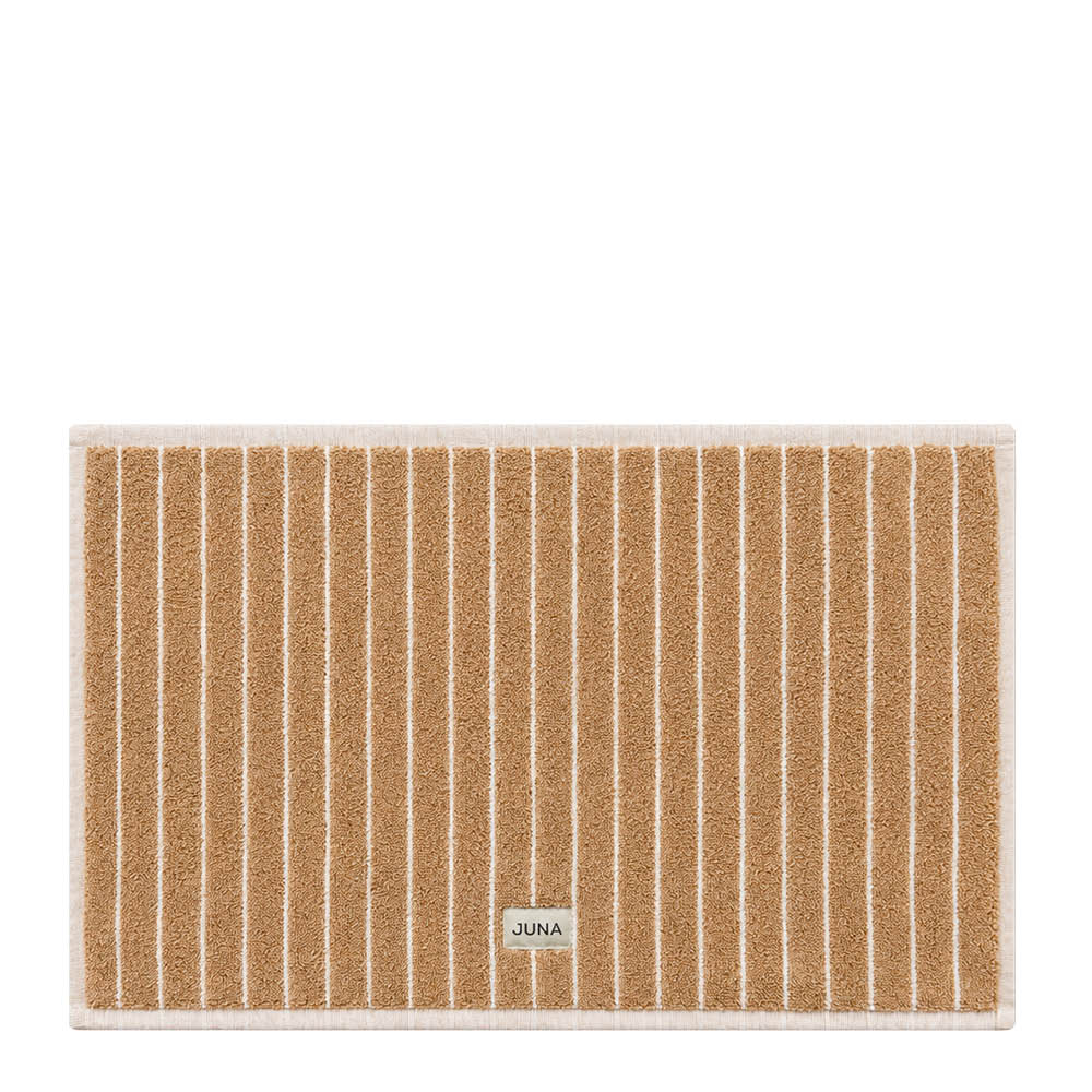 Juna Soft badrumsmatta 70x50 cm karamell/offwhite
