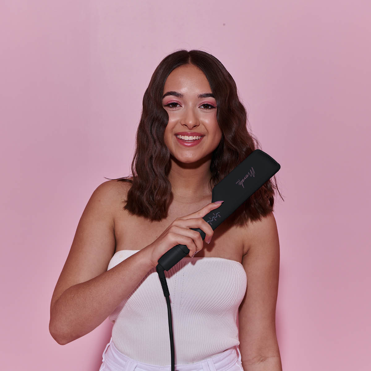 Mermade Dobbel bølgetang 25 mm svart