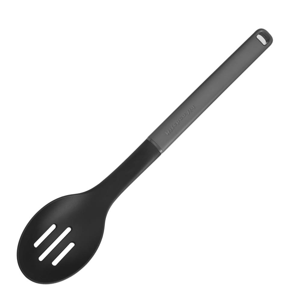 KitchenAid - KitchenAid Classic Reikäkauha 34 cm Charcoal Grey