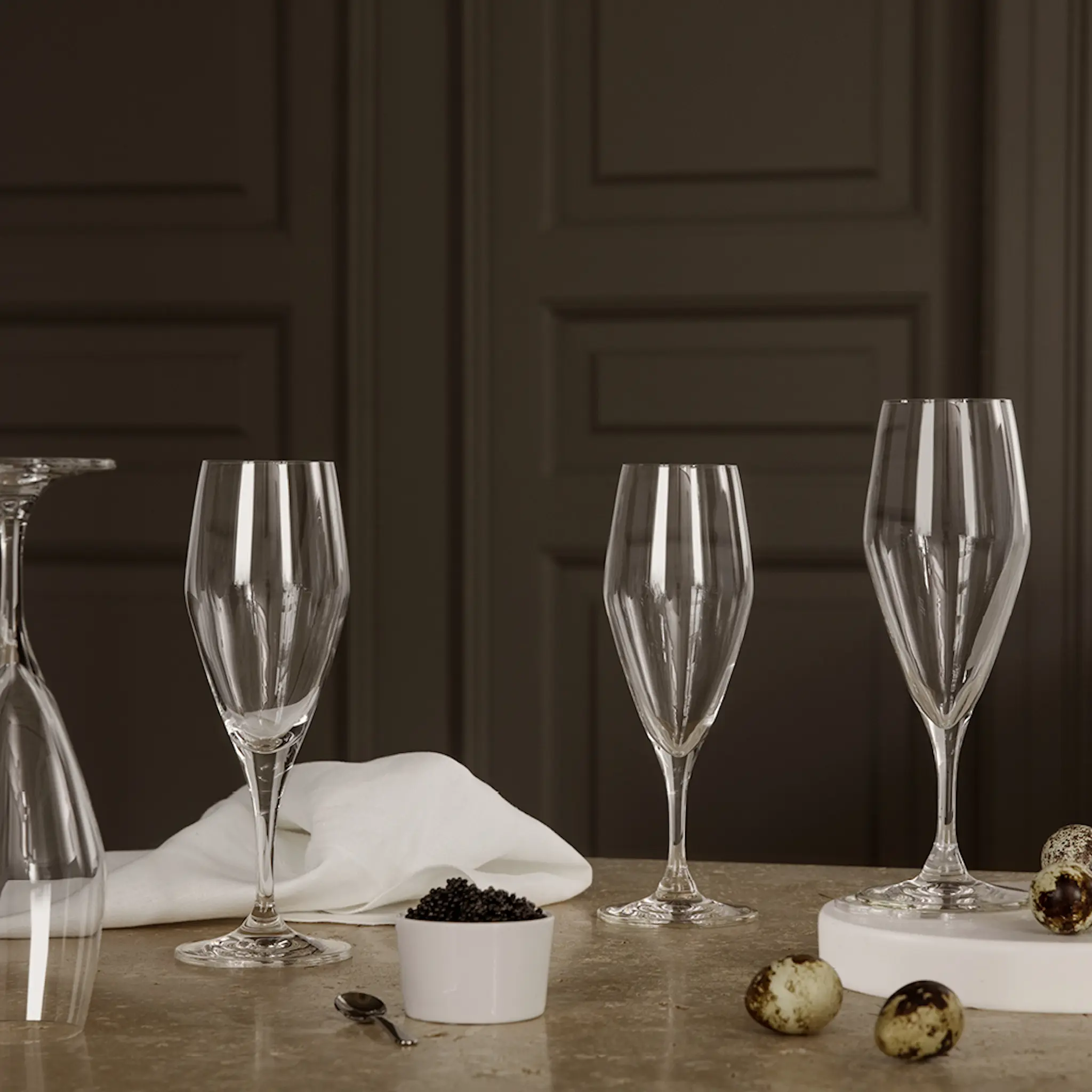 Holmegaard Perfection champagneglas 23 cl