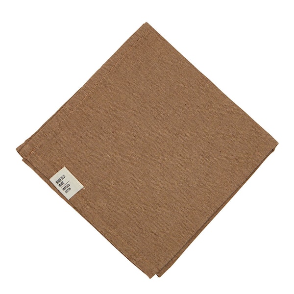 Vide tygservett 45x45 cm cognac
