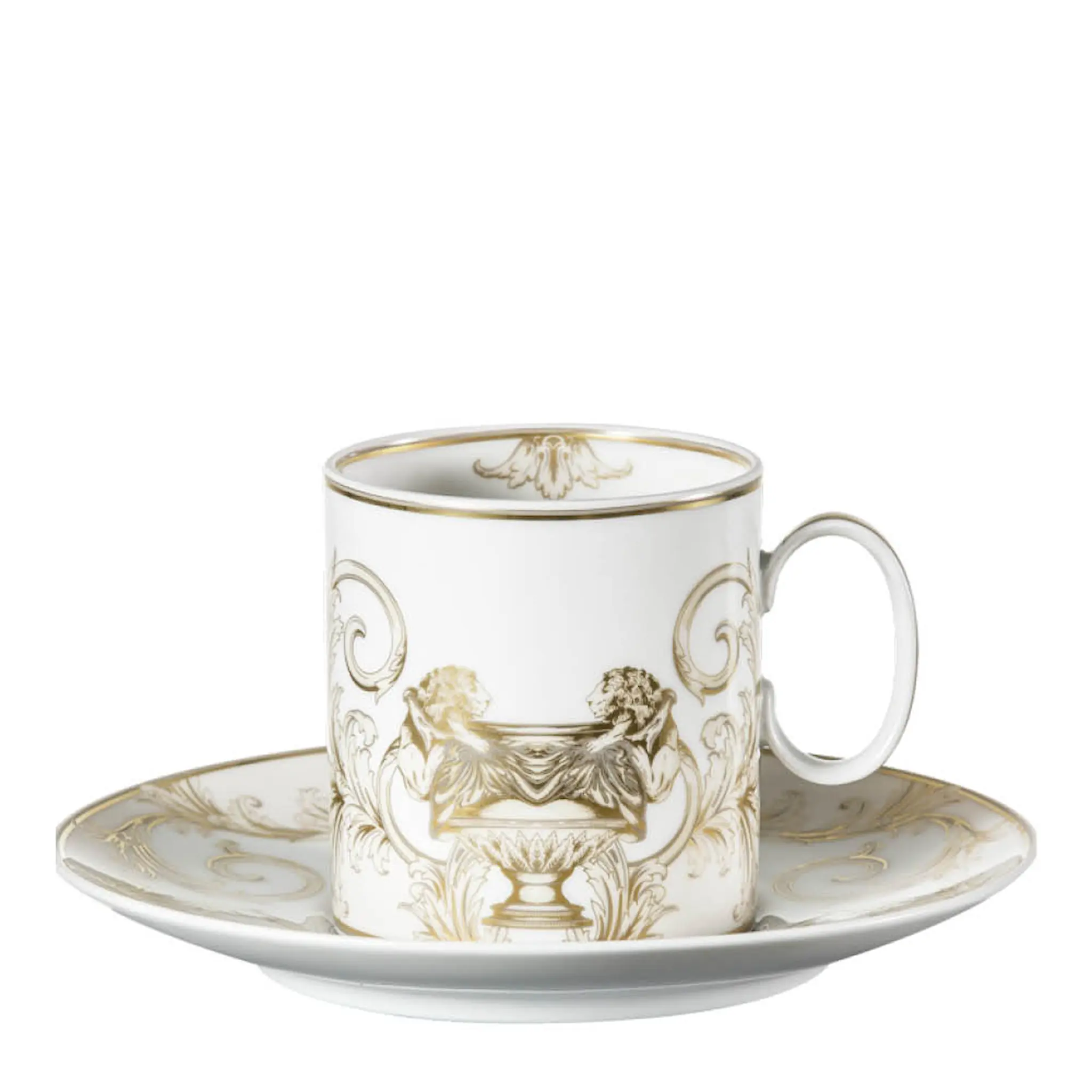 Versace La Coupe des Dieux kaffekopp med fat 23 cl