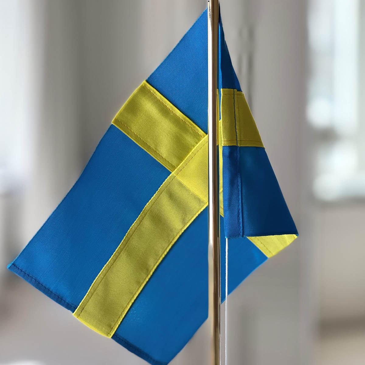 Skultuna Flaggstang moderne 47 cm messing