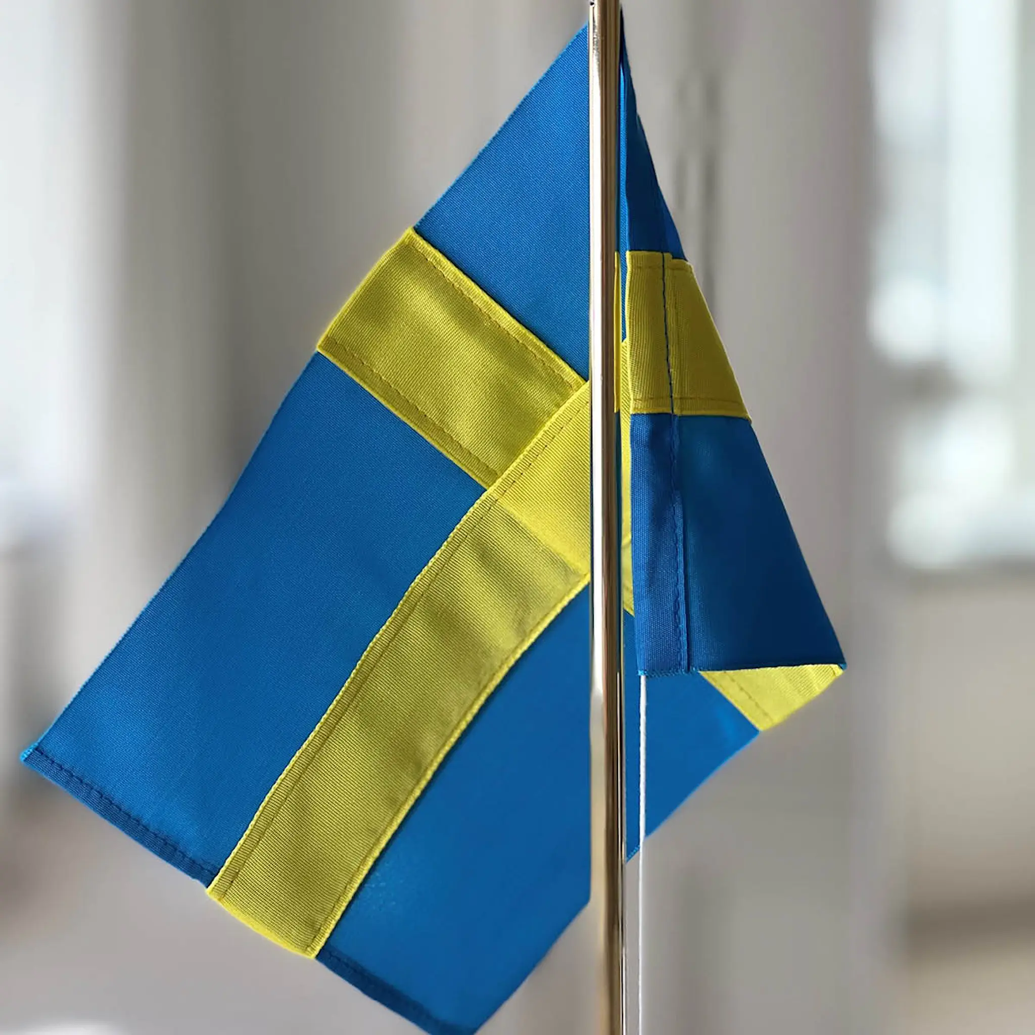 Skultuna Flaggstang moderne 47 cm messing