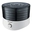Svamptork / Frukttork 5 brickor 18 cm Svart/Vit