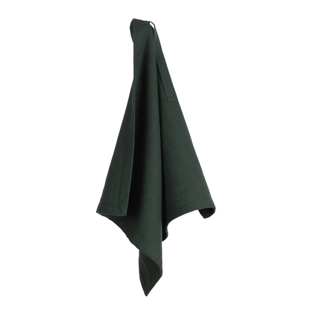 Puuvillaservetti 35x40 cm 4 kpl tummanvihreä