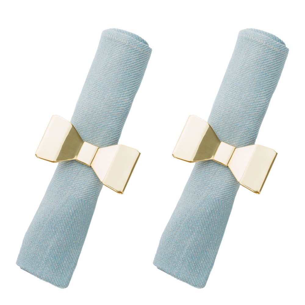 Klong Bowie Servettingar 2-pack Mässing