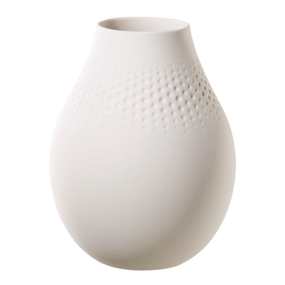 Villeroy & Boch - Manufacture Collier Blanc Maljakko 20 cm Valkoinen