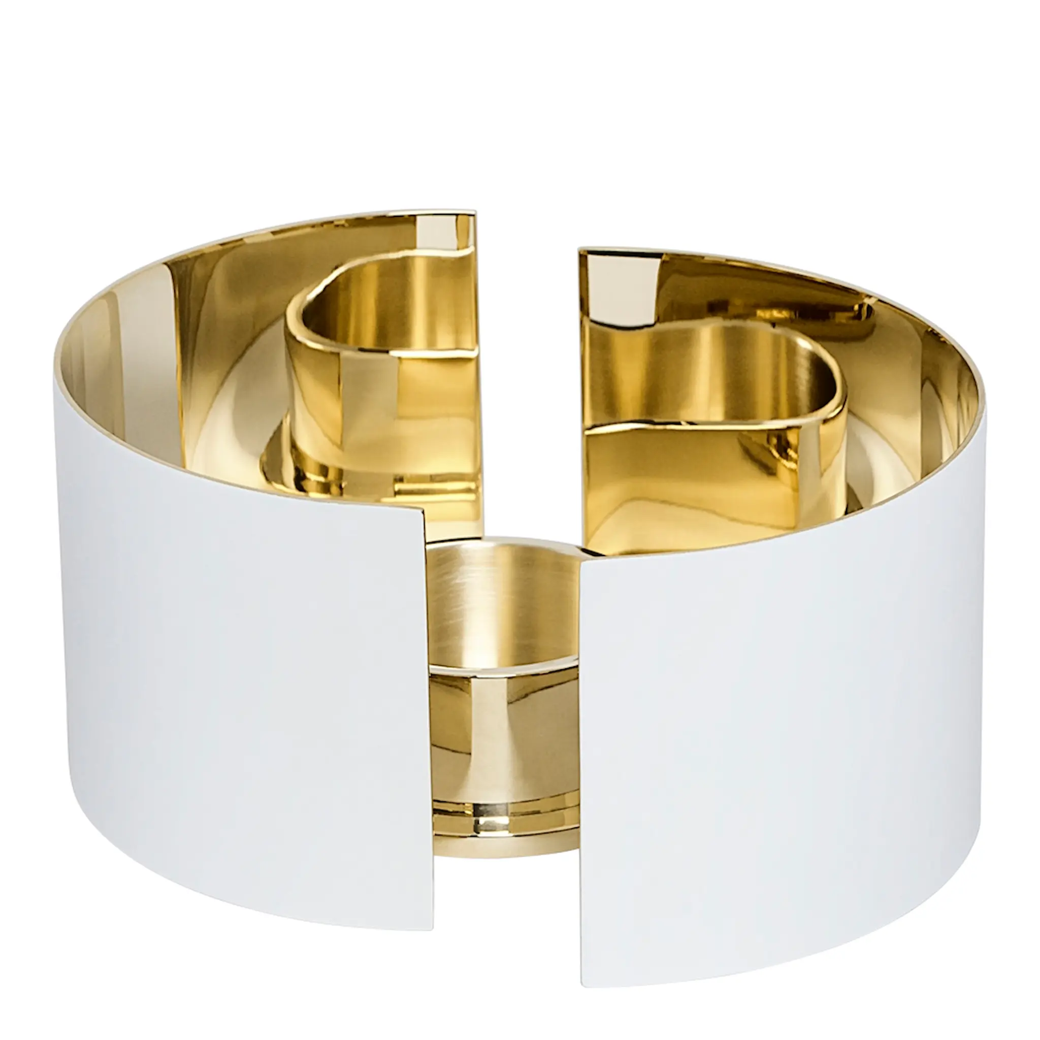 Skultuna Infinity Ljuslykta 3 delar 6 cm Vit