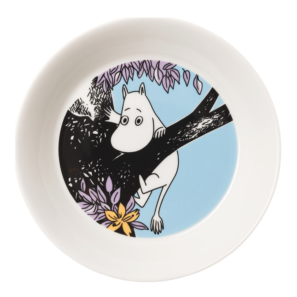 Moomin Arabia - Muumi Lautanen 15 cm Sydänystävät