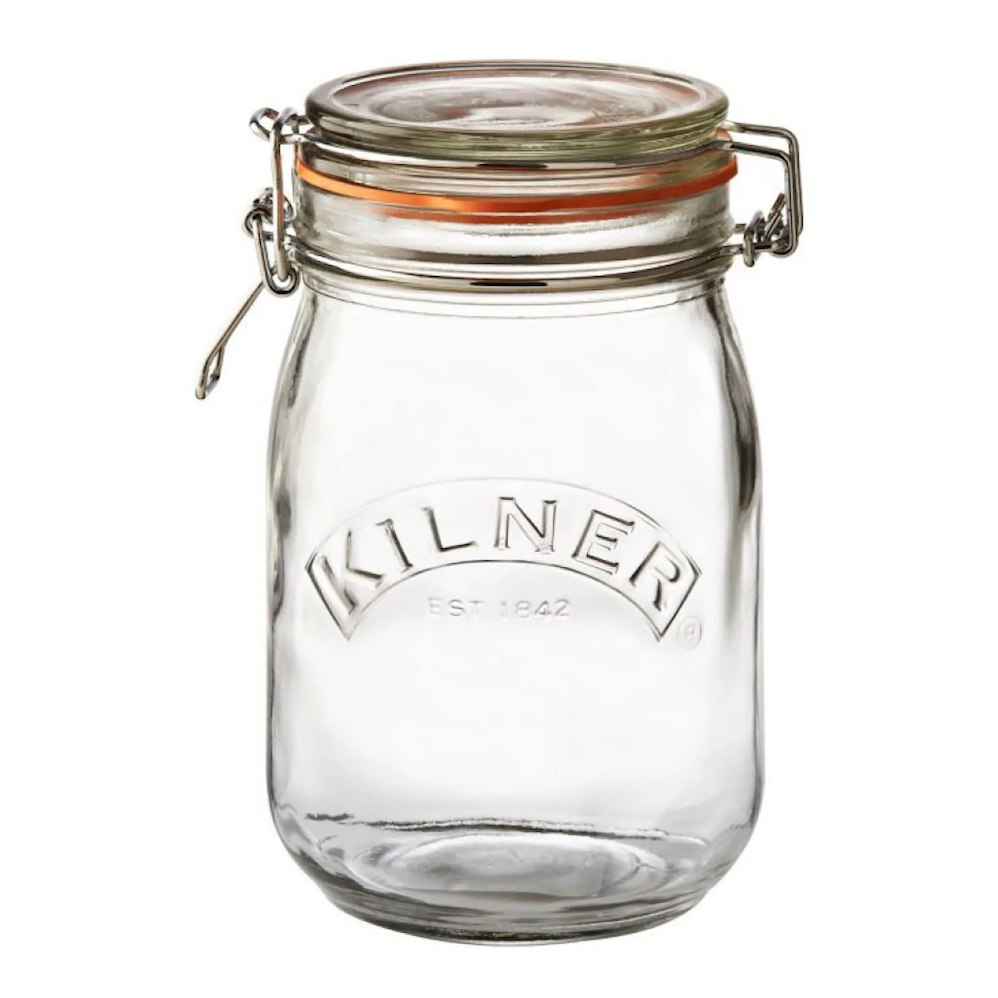 Kilner Clip Top konserveringsburk 1 L rund