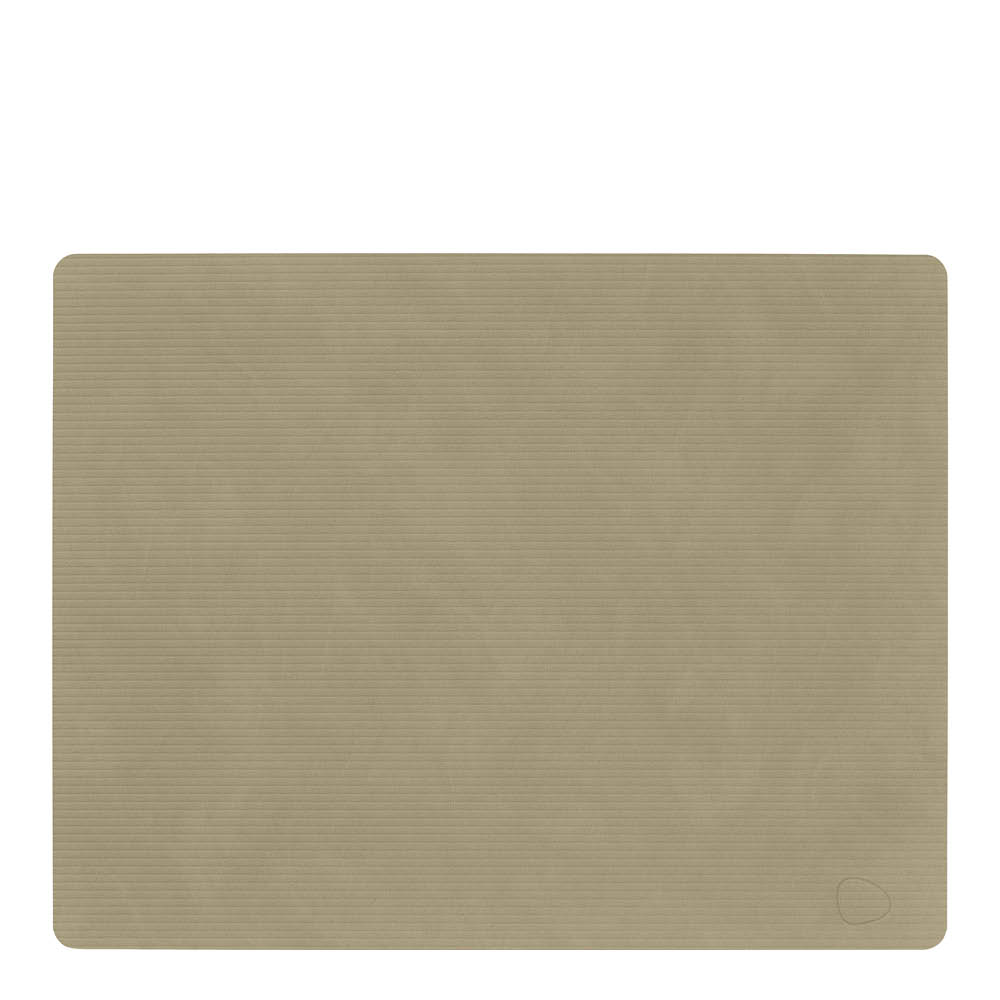LIND DNA - Square Corduroy Pöytätabletti 35x45 cm Herbal Dust
