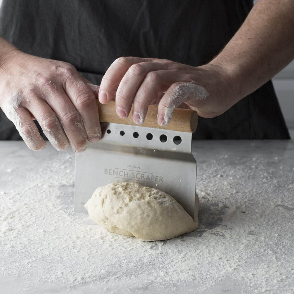 Mason Cash Innovative Kitchen 4-i-1 bänkskrapa 14 cm stål/trä