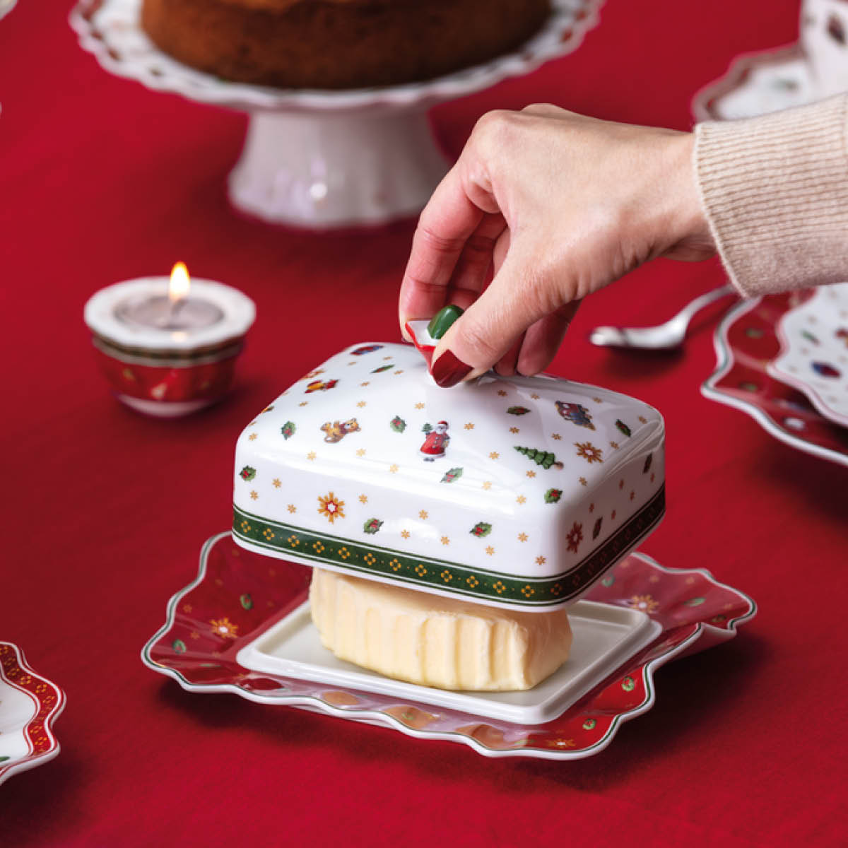 Villeroy & Boch Toy's Delight smørskål 11,5 cm multi