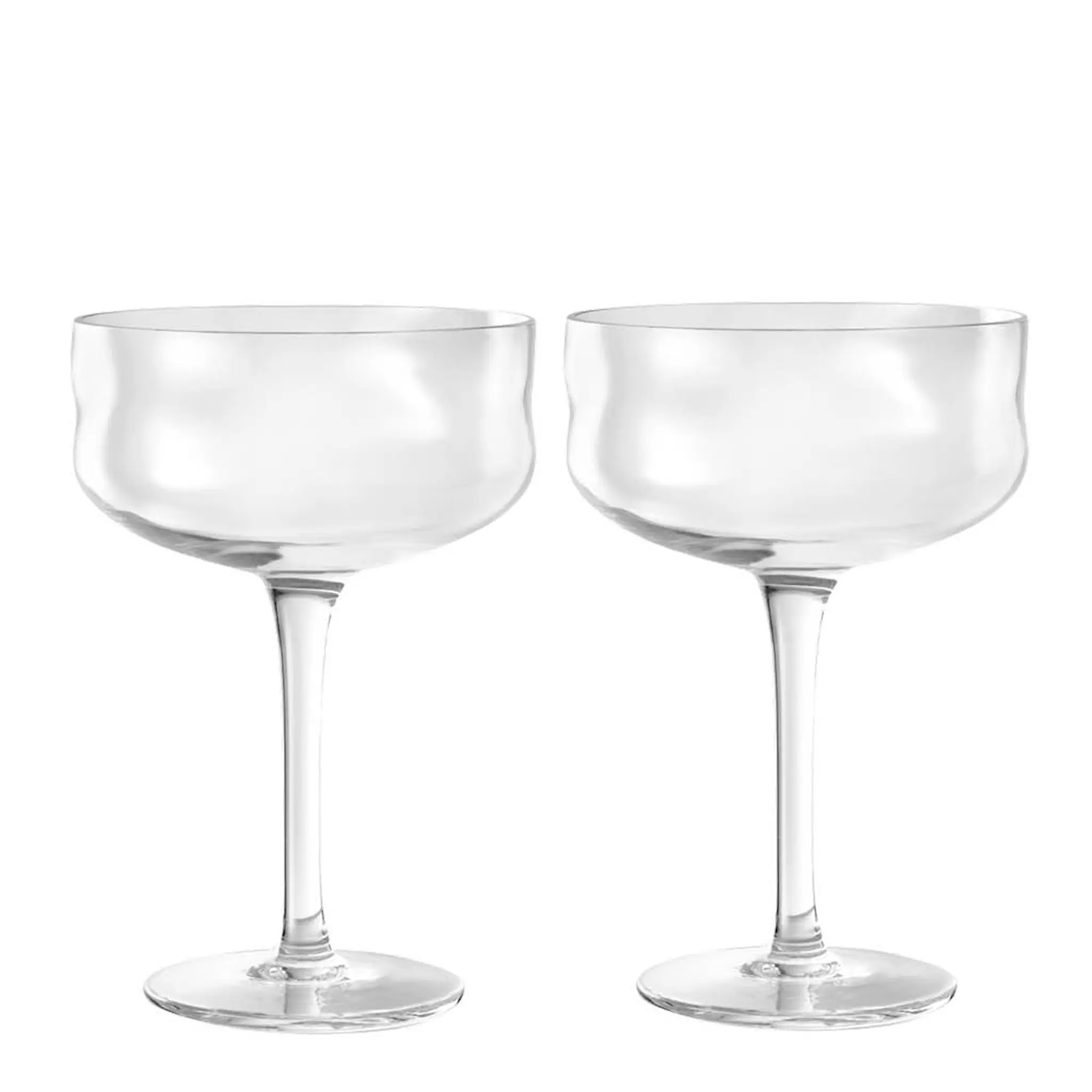 Paveau Swirl Coupe-cocktail glass 26 cl 2 stk Wave