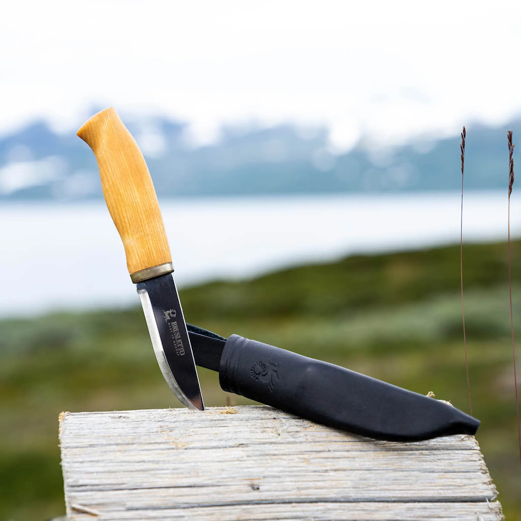 Brusletto Brusletto Retkeilypuukko 20,5 cm Koivu