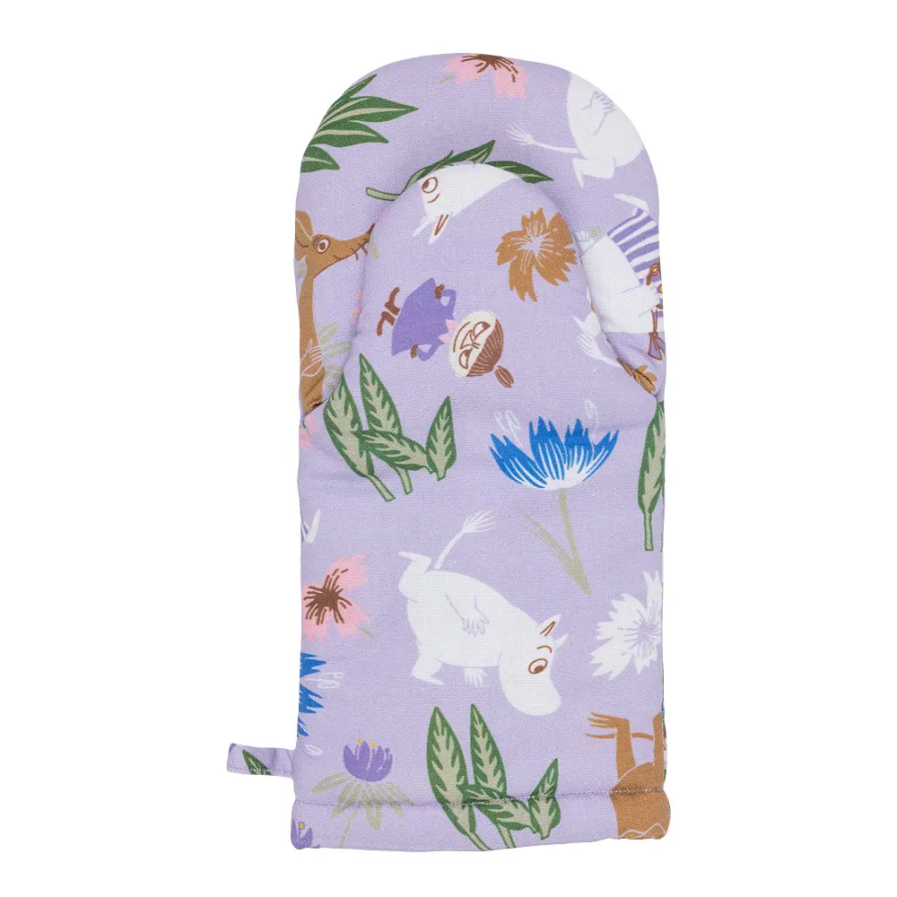 Muumi Grillihanska 15x34 cm Liila