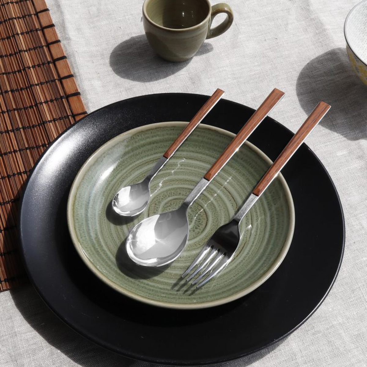 Pintinox Bestickset 24 delar Sushi Queen Mahogany