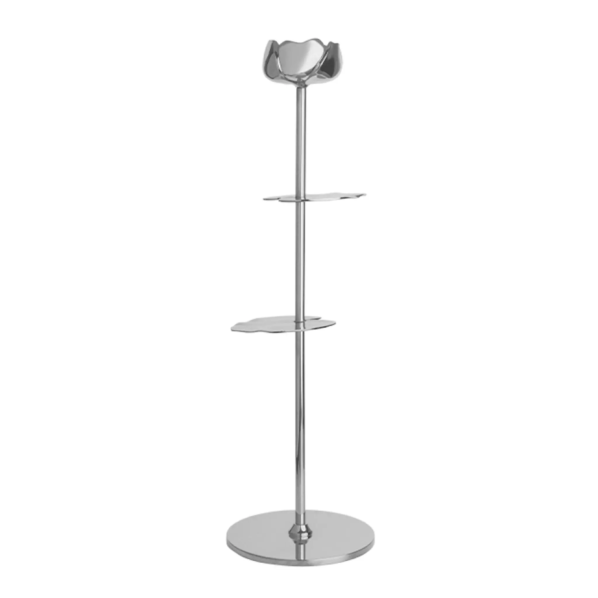 Hilke Ninfea Alta NP ljusstake 30 cm silver