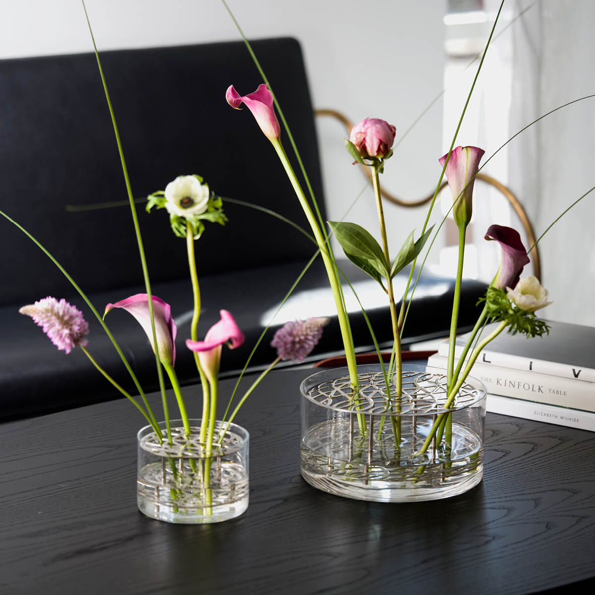 Klong Äng vase stor stål