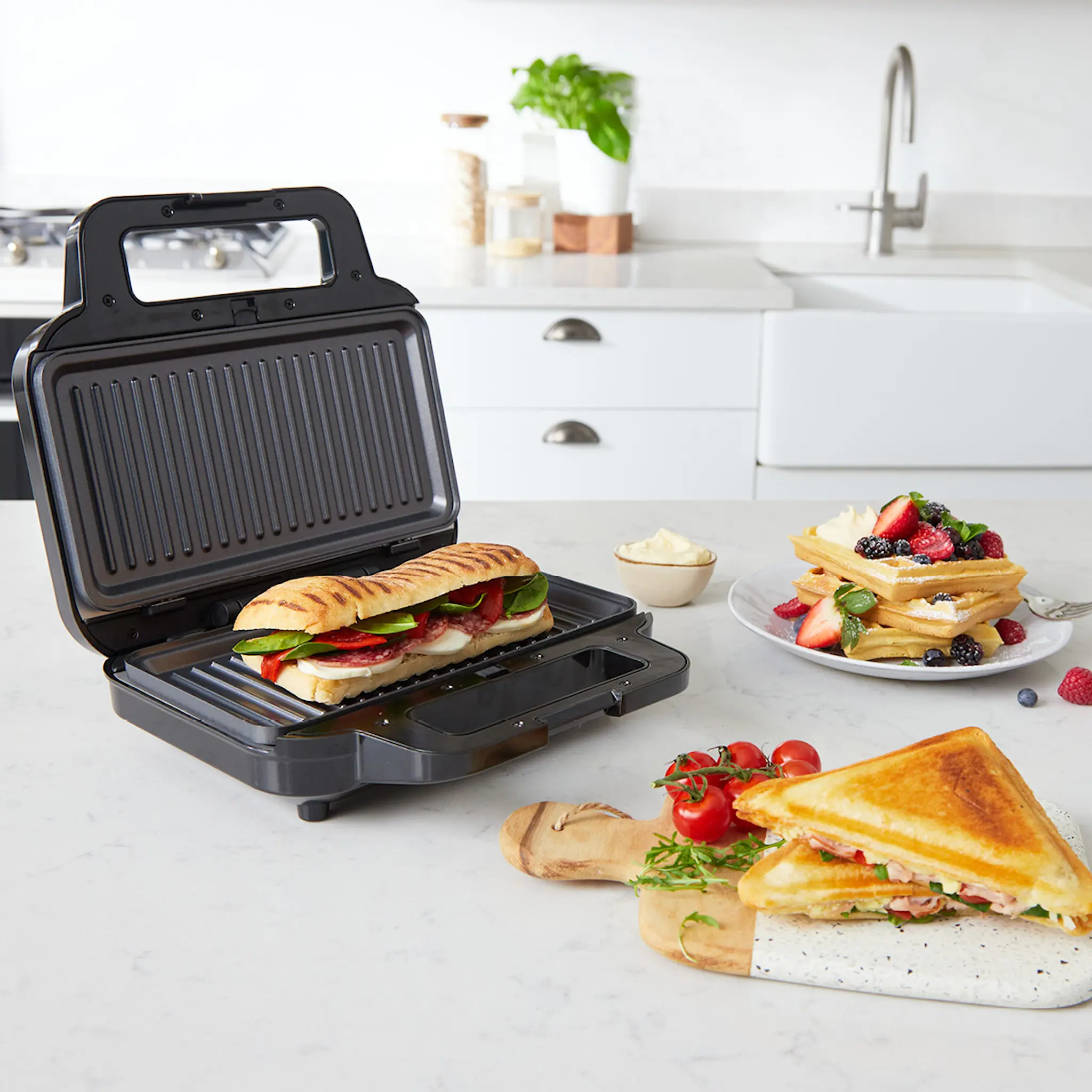 Breville 3-i-1 Voileipägrilli