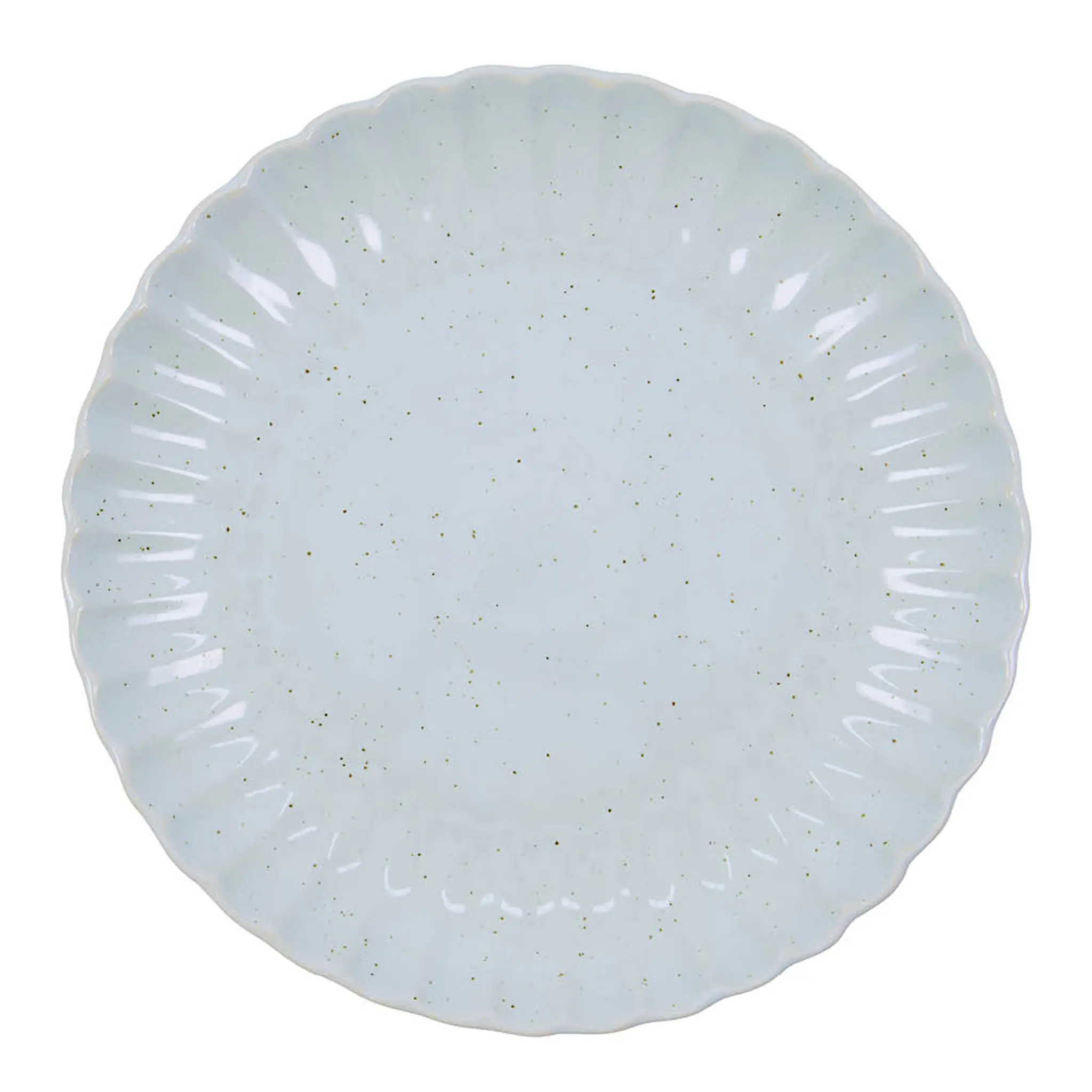 House Doctor Scallop lautanen 26 cm vaaleansininen