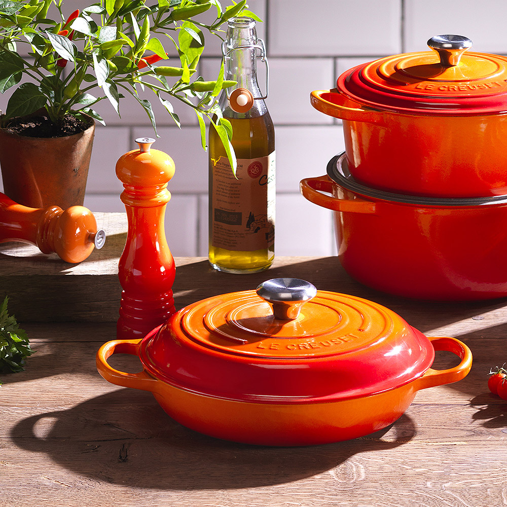 Le Creuset Salt- og pepperkvern 21 cm volcanic
