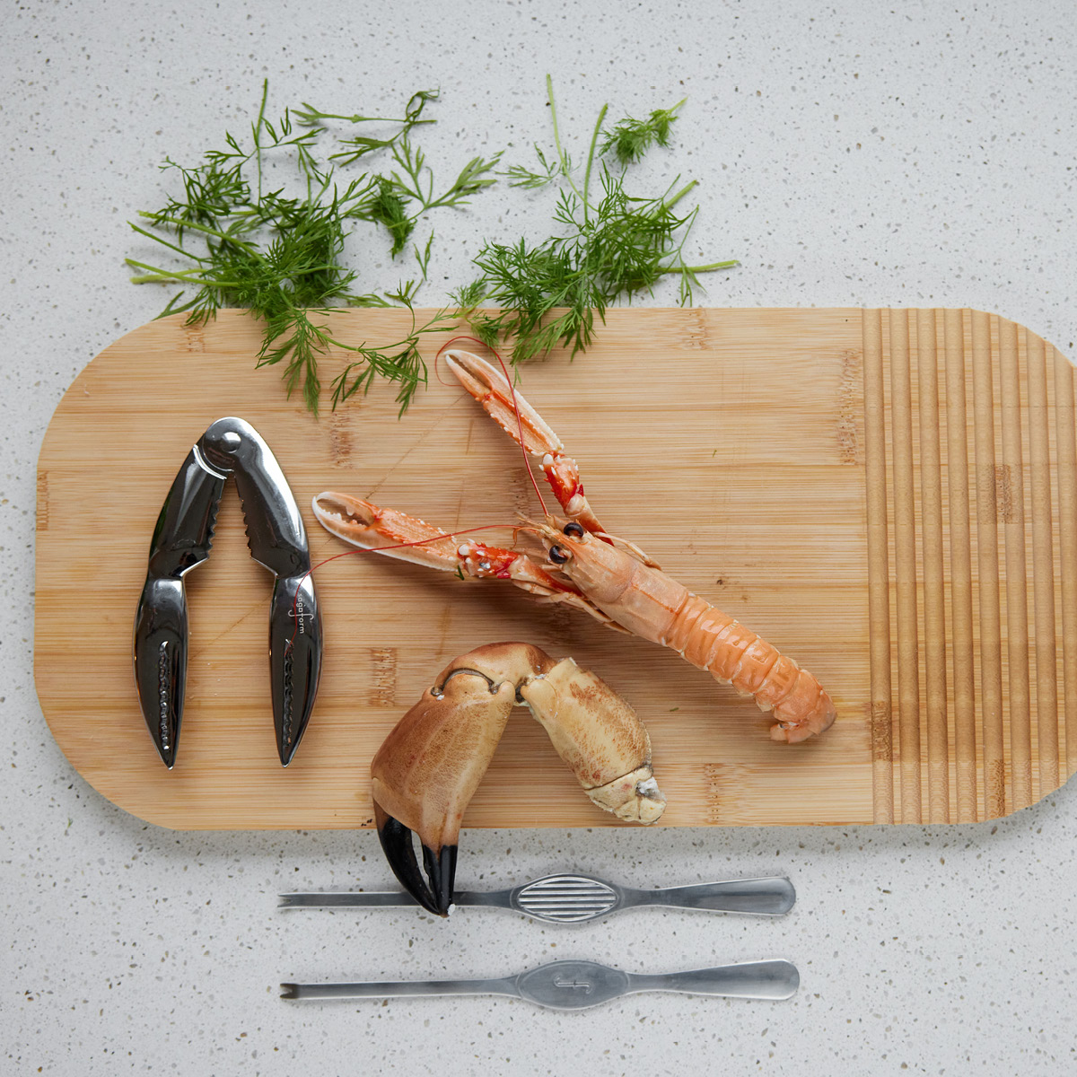 Sagaform Sivan Skaldjursbestick 4-pack