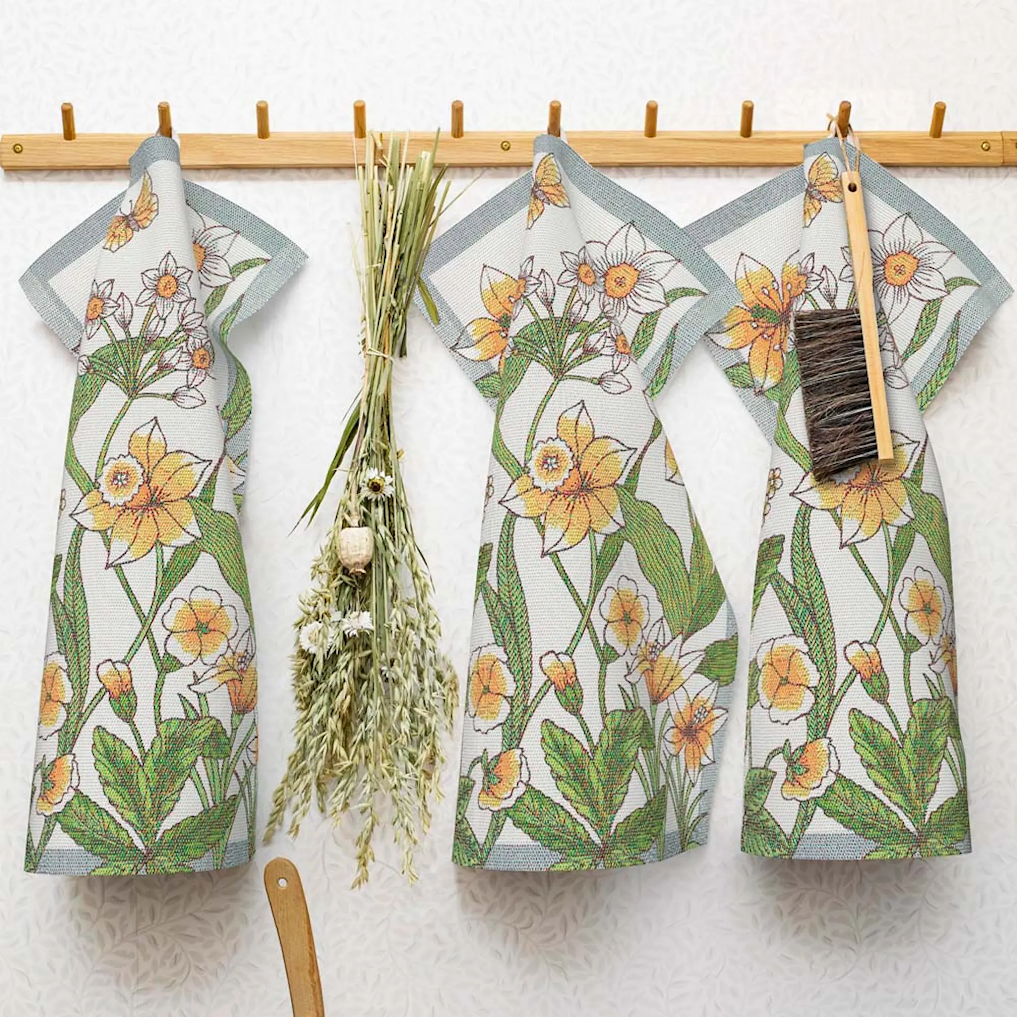 Ekelund Daffodil håndkle 35x50 cm gul hover