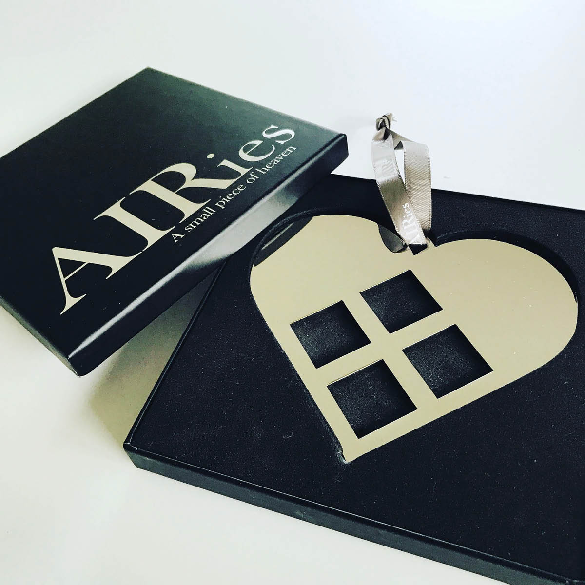 AIRies Julhänge Hjärta 12x12 cm Silver