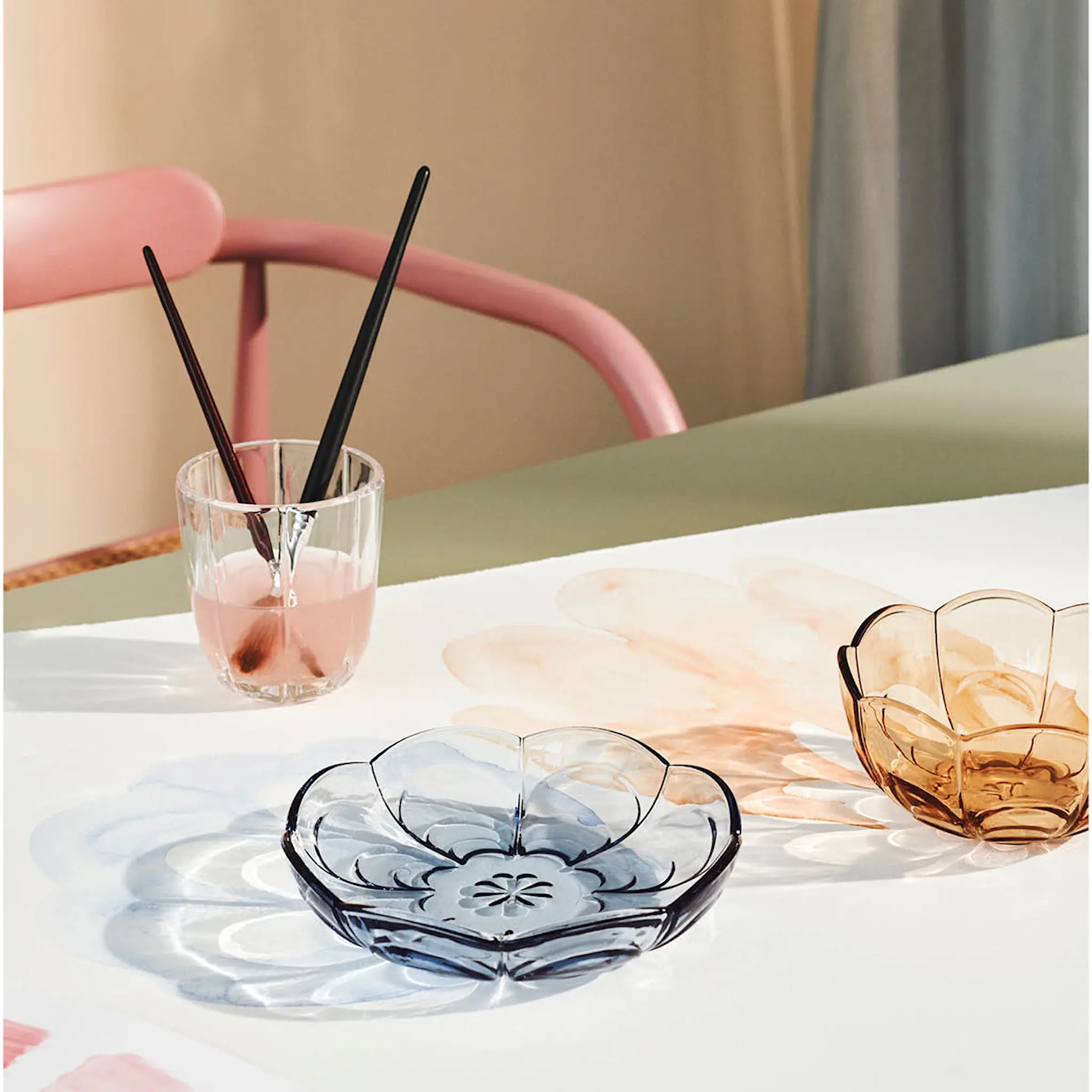 Holmegaard Lily Vesilasi 32 cl 2 kpl Kirkas